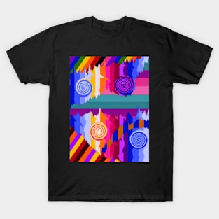 Connections abstract T-Shirt